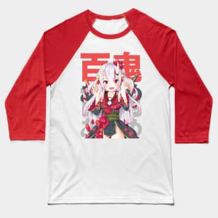 Hololive JP - Nakiri Ayame Baseball T-Shirt